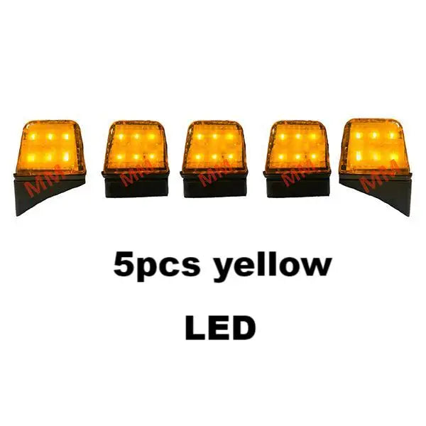 Amber White 24v top Light for Volvo heavy truck FH FM Truck Trailer For volvo roof lamp Volvo Doom lights OEM 1623726 1623727
