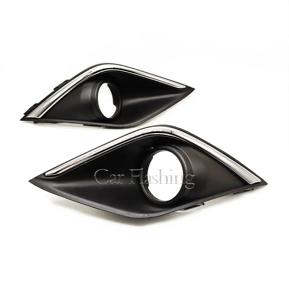 Fog Light Lamp Bezel Cover For Mitsubishi Outlander 2015 2016 2017 2018 FogLamp Hoods Fog Light Covers Box frame headlights