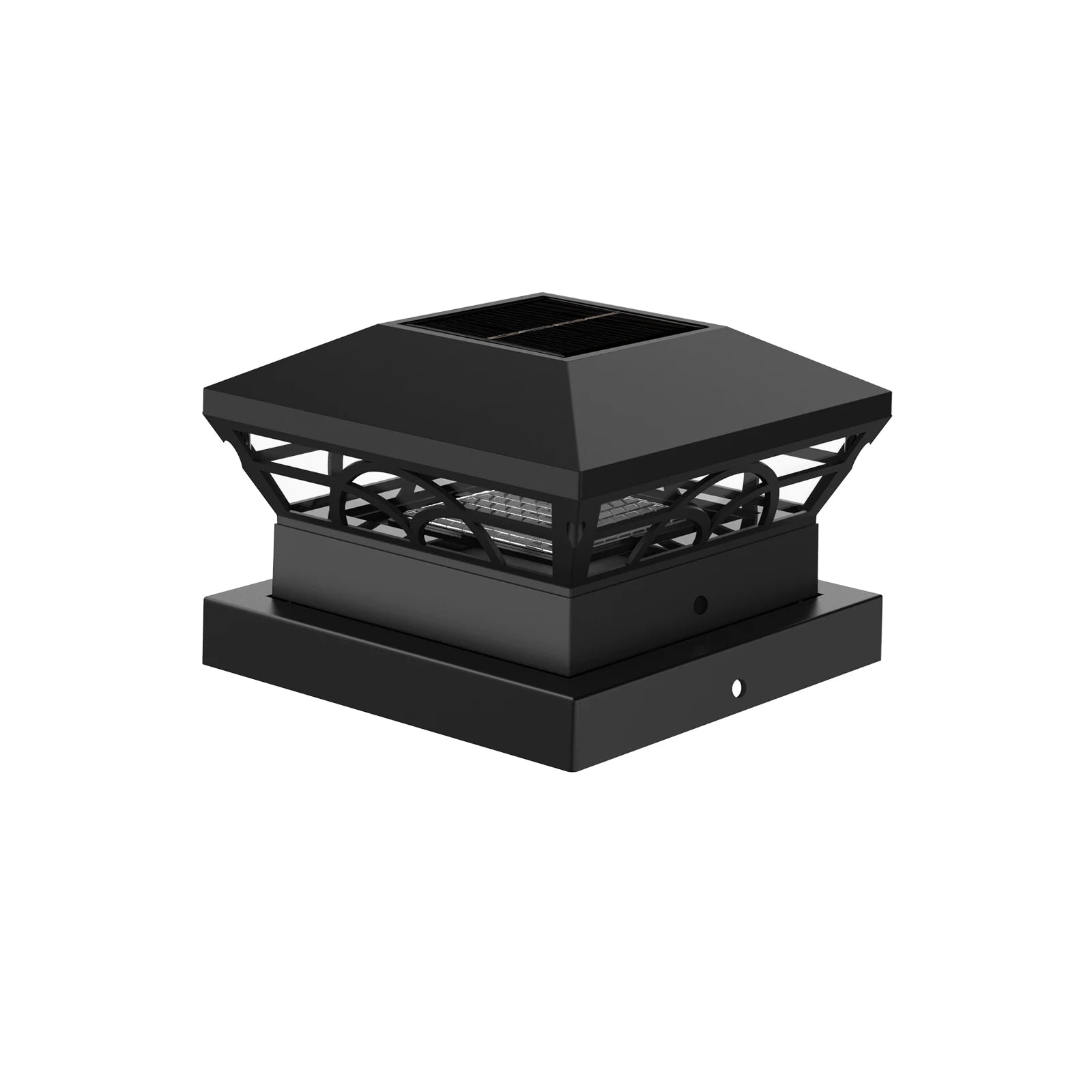 1pc/2pc/4pcs Solar Light Fence Light IP65 Waterproof Outdoor Solar Lamp For Garden Decoration Gate Courtyard Cottage Solar Lamp