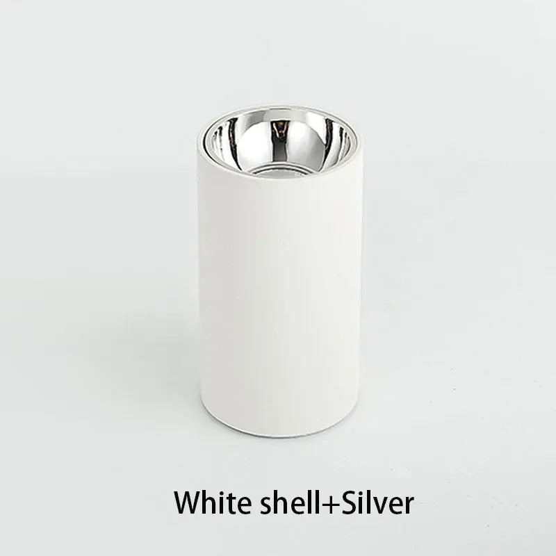 Cylinder Rose Gold Dimmable LED Spotlight  Downlight 5W 10W 15W 20W 30W Ceiling Lamp For Livingroom Kitchen Bedroom Foyer Office