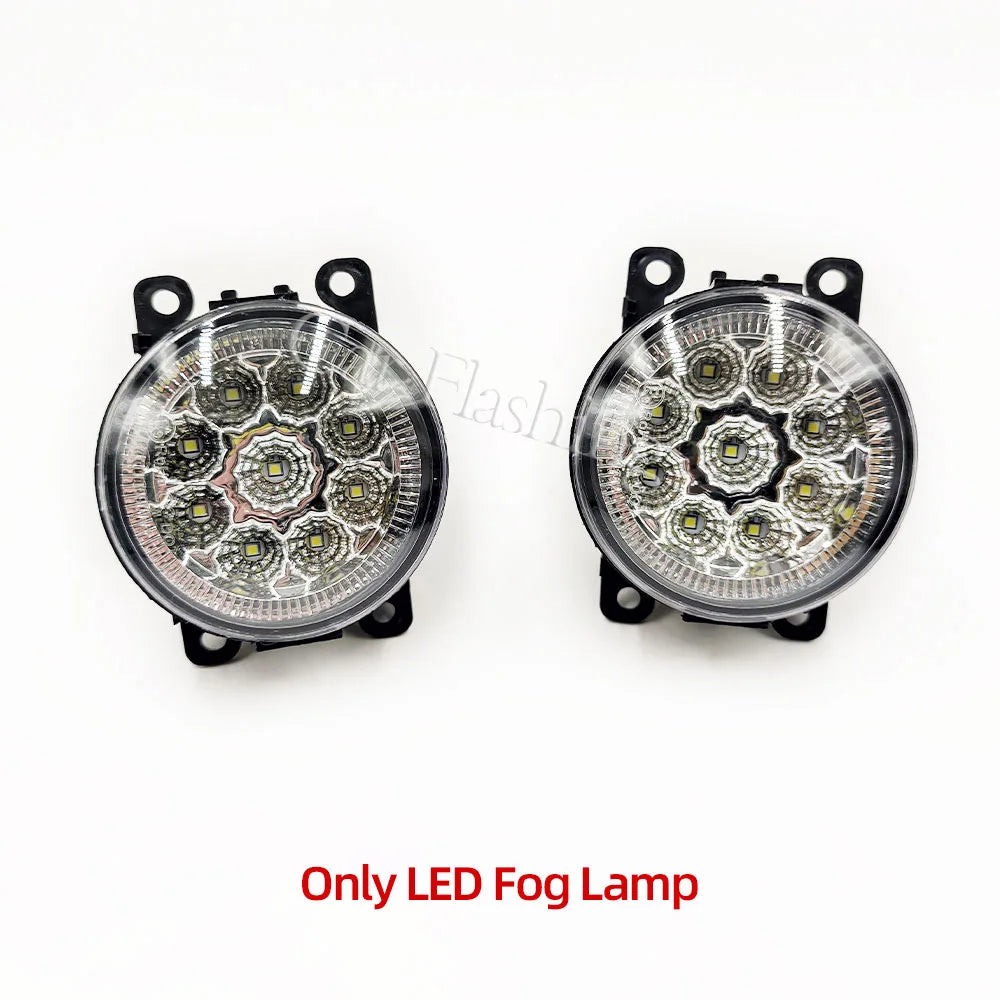 Fog Light Lamp Bezel Cover For Mitsubishi Outlander 2015 2016 2017 2018 FogLamp Hoods Fog Light Covers Box frame headlights