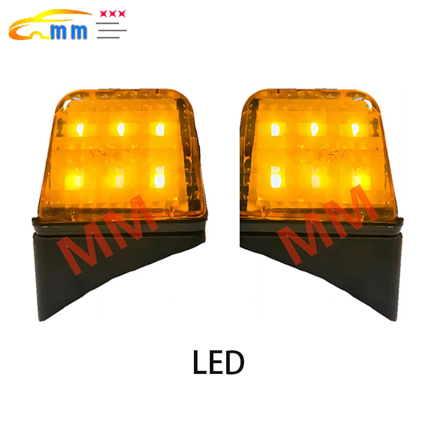 Amber White 24v top Light for Volvo heavy truck FH FM Truck Trailer For volvo roof lamp Volvo Doom lights OEM 1623726 1623727