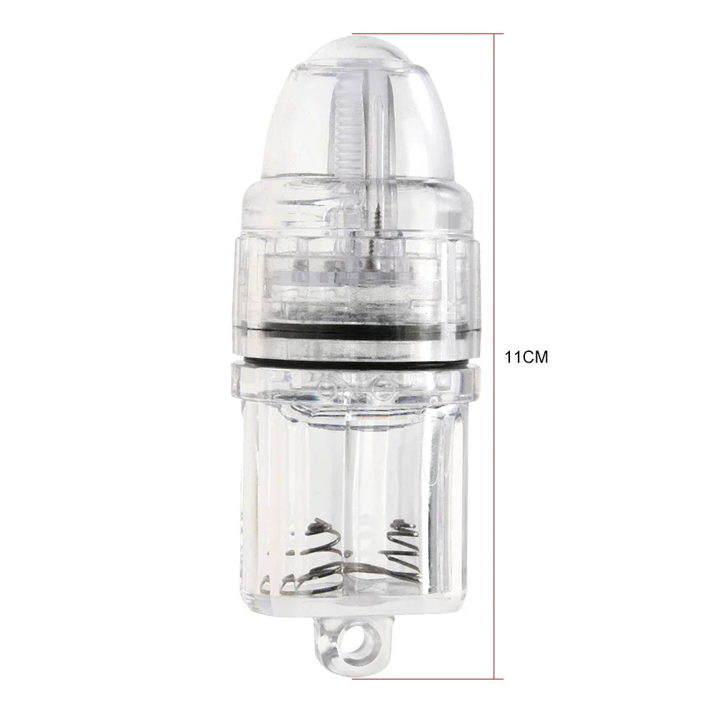 5-20pcs Underwater Deep Drop LED Fish Attracting Indicator Fish Lure Light Bait Fishing Lamp Lure LED Light Bait Fishing Tools