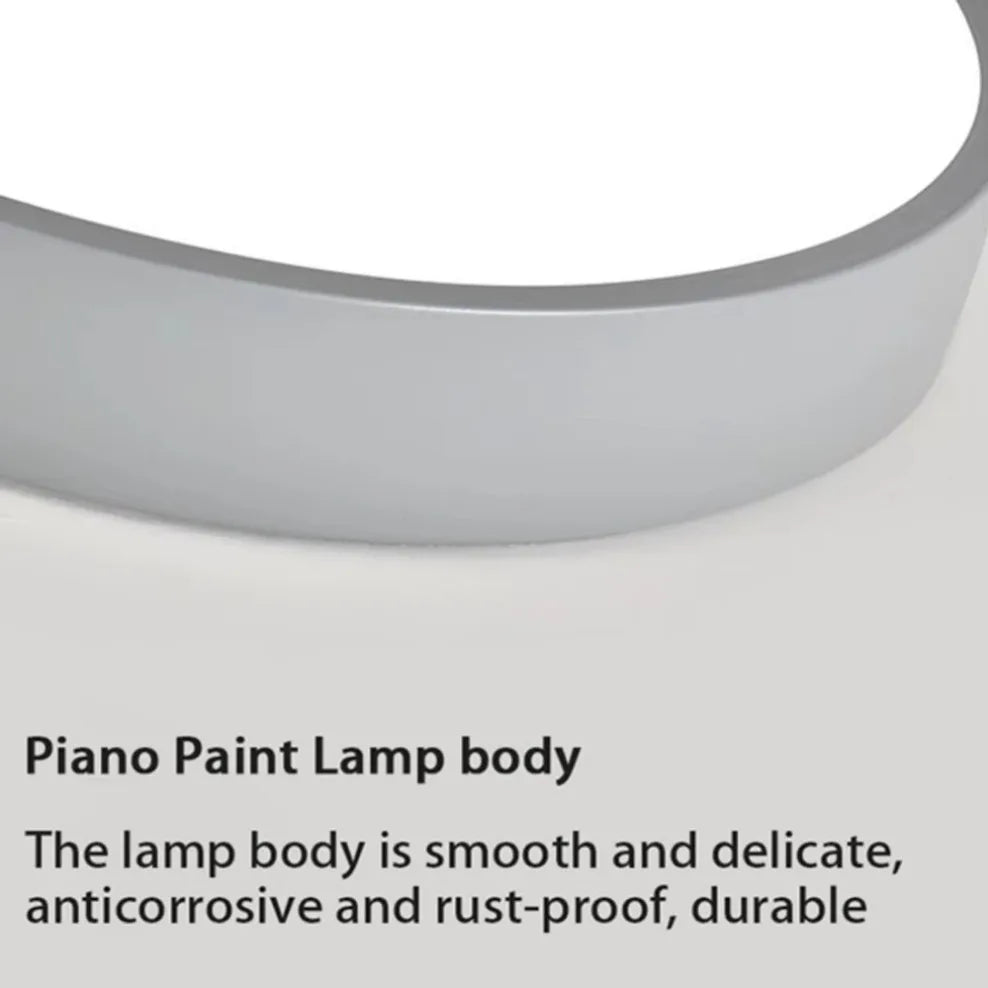 LED Nordic Ceiling Light Circular Grain Macaron Lamp Modern Bedroom Study Balcony Children's Room Home Light 30cm 40cm 60cm