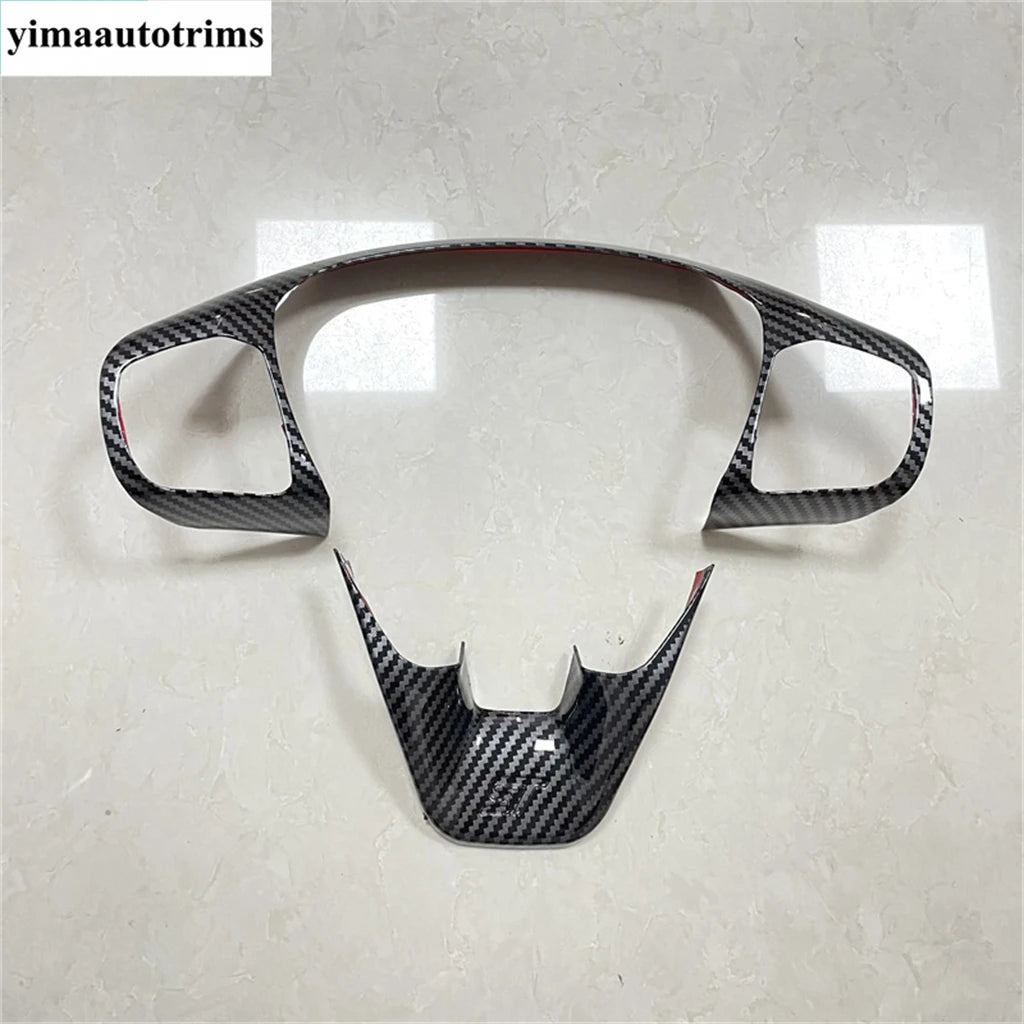 Warning Light / Head Lamp / Air AC Outlet Vent / Window Lift Cover Trim For Ford Focus MK4 2019 - 2025 Carbon Fiber Accessories