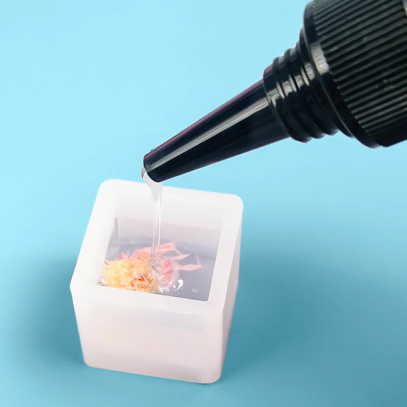 UV Resin Glue 20g/50g/100g/250g/1000g Epoxy Resin and UV Lamp High Transparency Fast Drying and High Hardness for DIY Jewelry