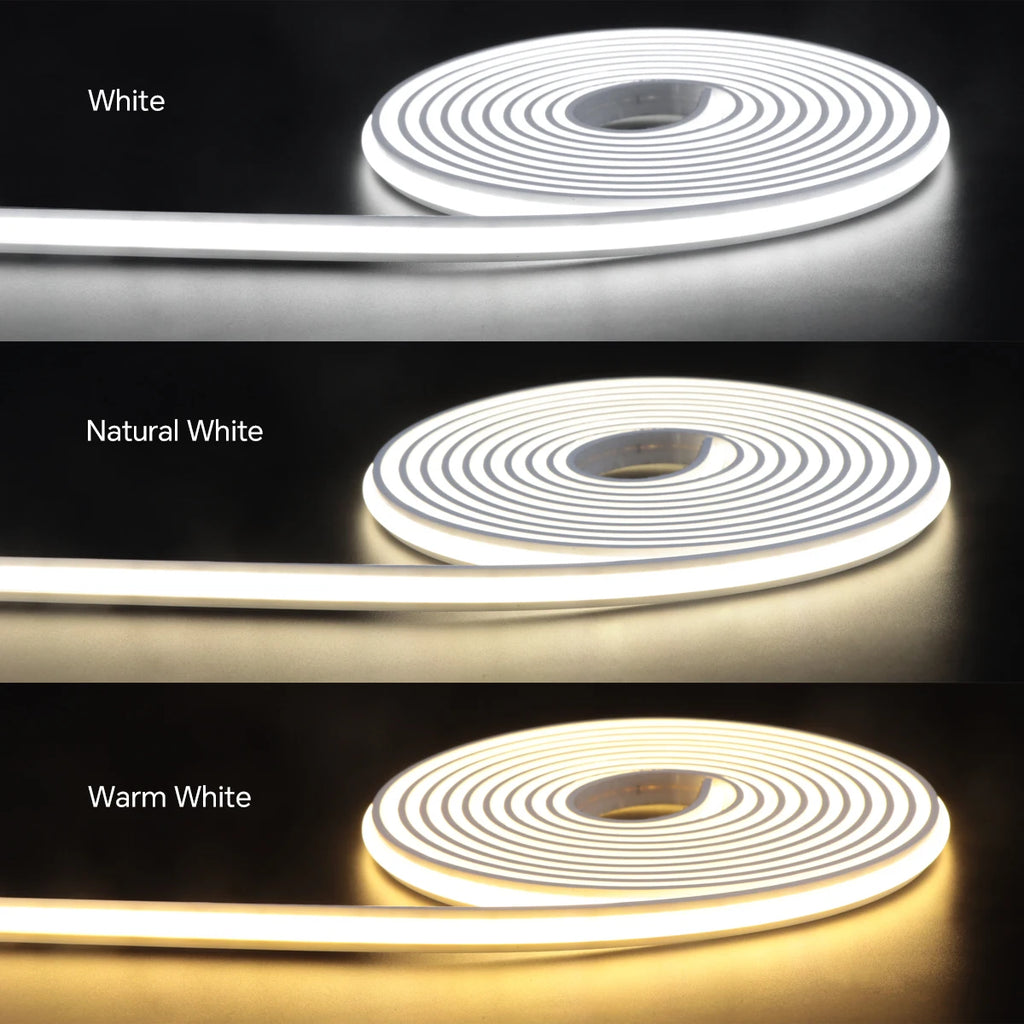 Neon COB Strip Acoustic Panel Wall Decoration Light Parallel LED Under Cabinet COB Light Motion Sensor Touch Switch LED Lamp 24V