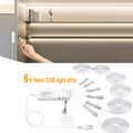 Neon COB Strip Acoustic Panel Wall Decoration Light Parallel LED Under Cabinet COB Light Motion Sensor Touch Switch LED Lamp 24V