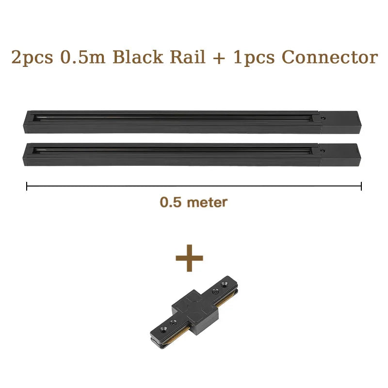 LED Floodlight Long Strip Track Light For Ceiling AC85V-265V Downlight Rail Sets10W 20W Wall Lamp Led track Rrail Clothing Store