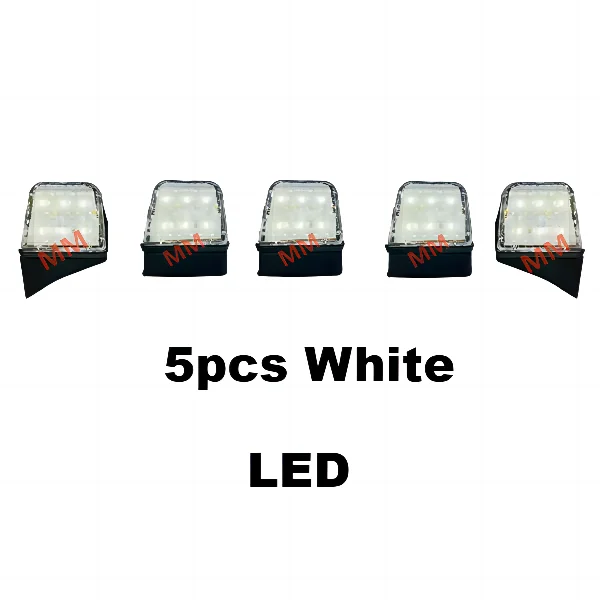 Amber White 24v top Light for Volvo heavy truck FH FM Truck Trailer For volvo roof lamp Volvo Doom lights OEM 1623726 1623727