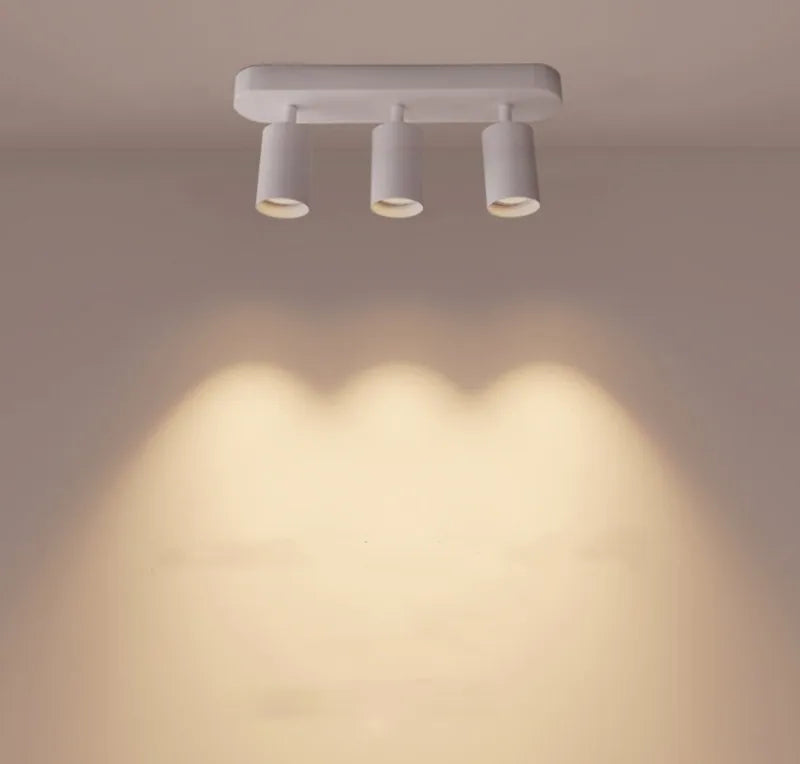 Nordic Creative Surface Mounted Rotatable Home Living Room Kitchen Island Replaceable GU10 LED COB Spot Ceiling Downlight Lamp