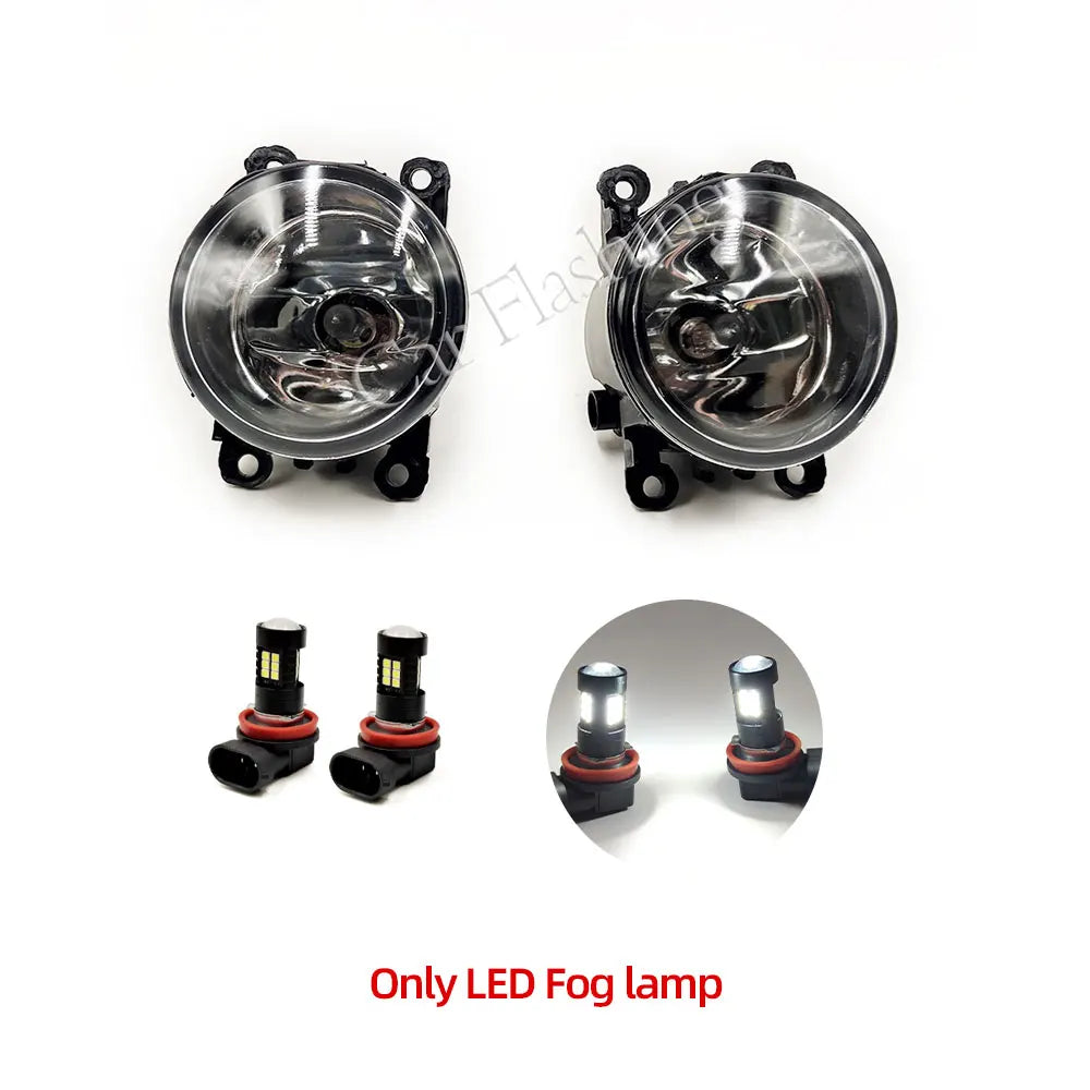 Fog Light Lamp Bezel Cover For Mitsubishi Outlander 2015 2016 2017 2018 FogLamp Hoods Fog Light Covers Box frame headlights