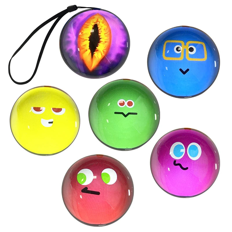 Customizable Video Glass Ball DIY Art Glass Ball Lamp - Spherical Pixel Display Detachable Video and Sound Gaming Screen Gifts