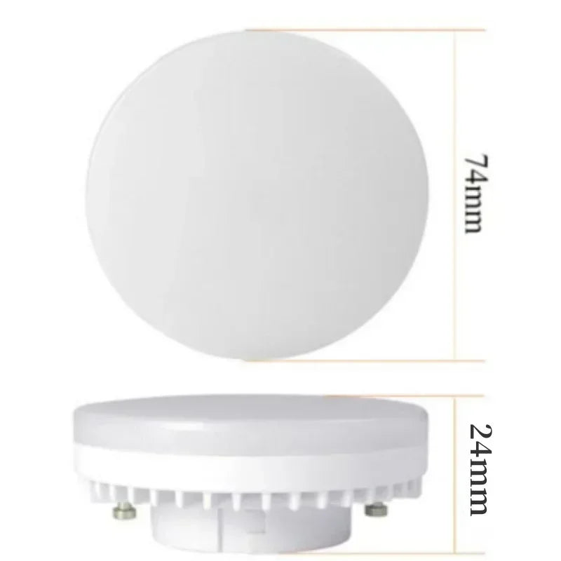 New LED GX53 bulb AC/DC220V 2835SMD  led Cabinet Lamp Bulb warm white light without stroboscopic replacement of 50W halogen lamp